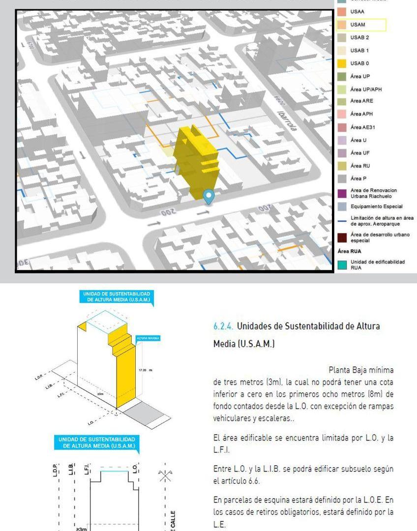 Foto de Lote 8,66x43. sup edificable 1400m2. Venta. Liniers, imagen 1