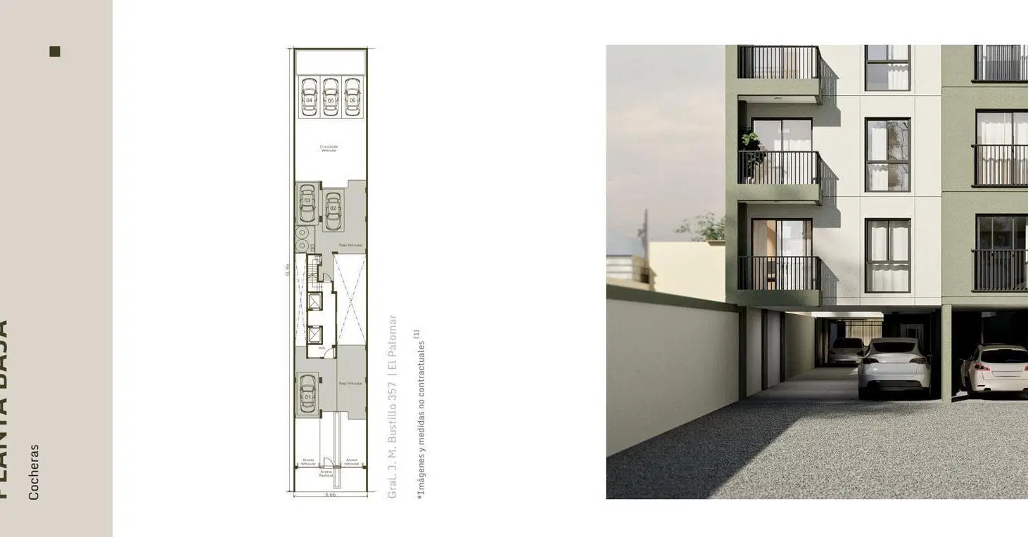 Departamento mono ambiente en venta: Bustillo 357 - El Palomar 5