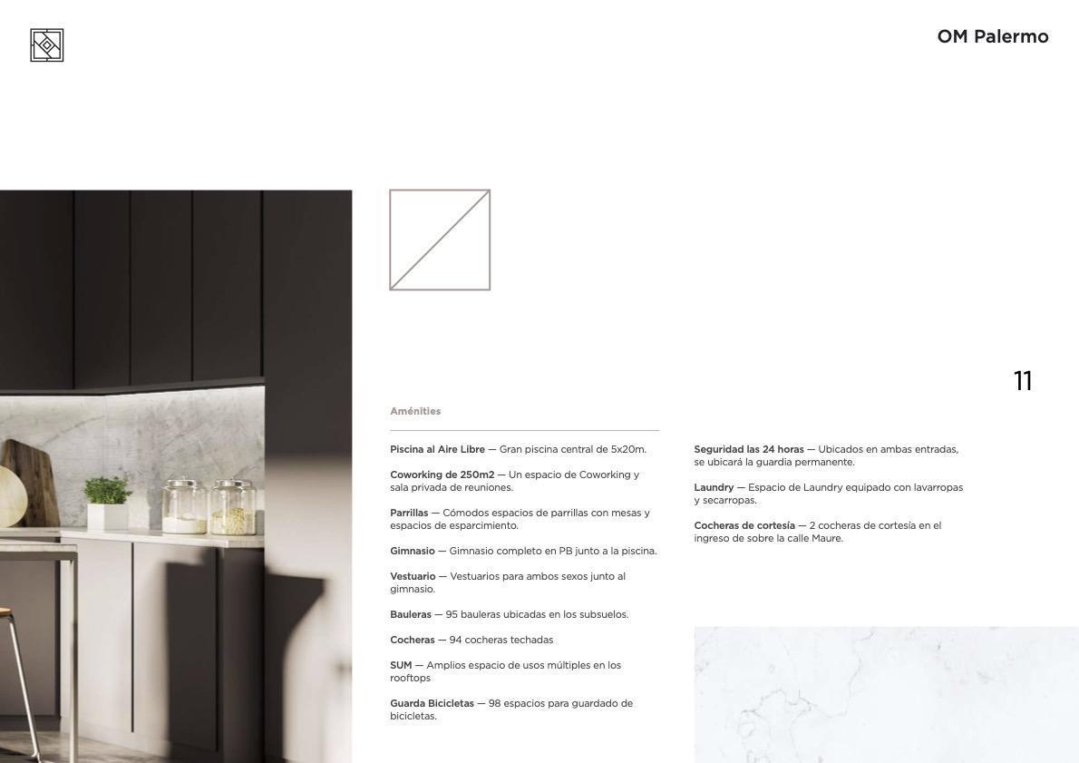 3 Ambientes con Amenities - Om Palermo 4