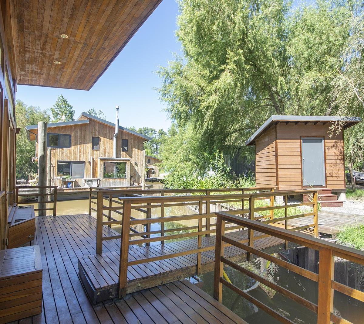 Exclusiva casa flotante en Econáutico Hipocampo, Tigre.