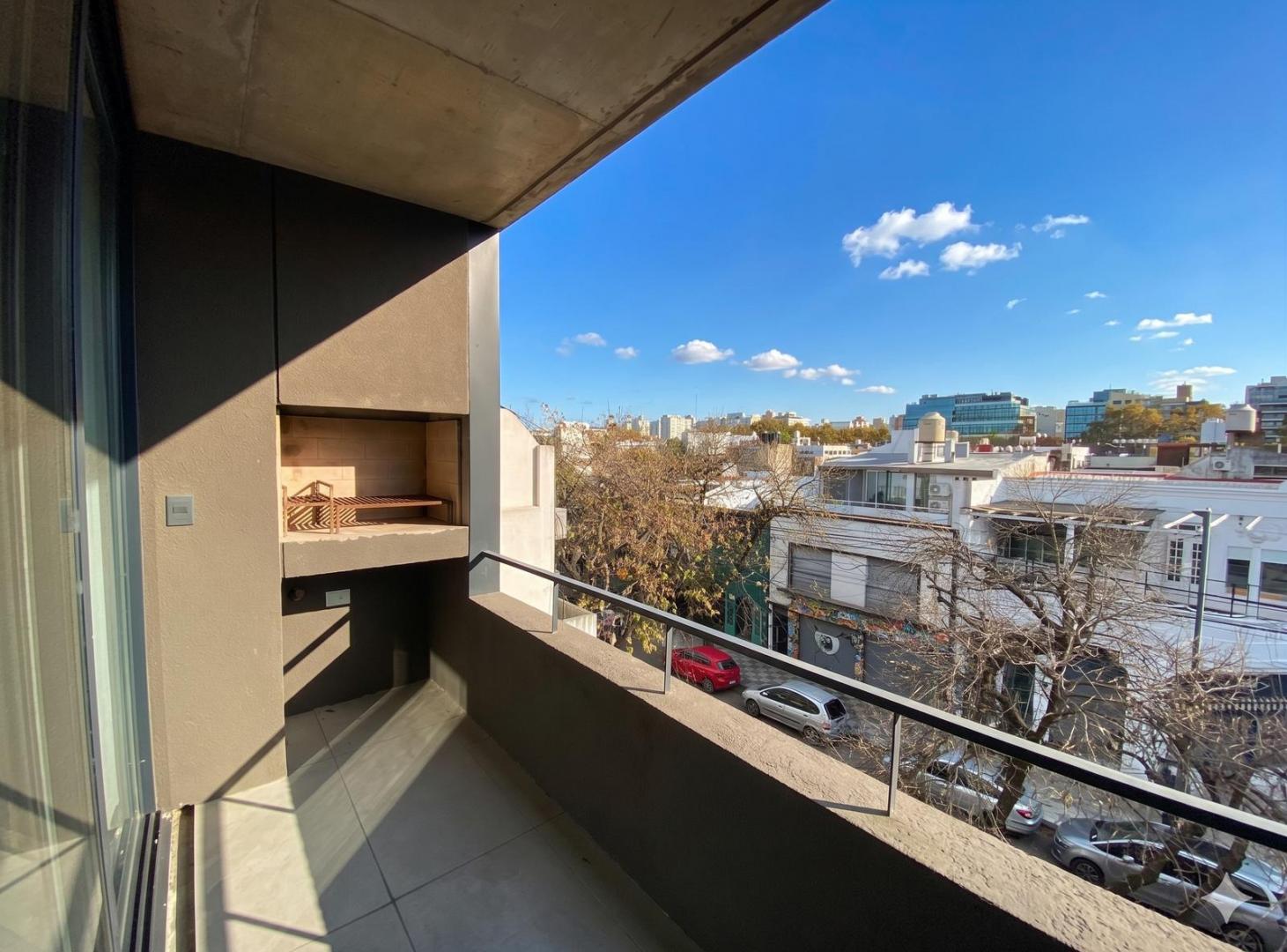 Departamento en venta Monoambiente amoblado - parrilla y cochera Palermo Hollywood