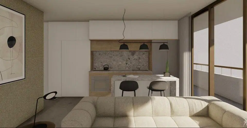 Departamento en venta 2 ambientes Palermo Chico Piso Alto 2