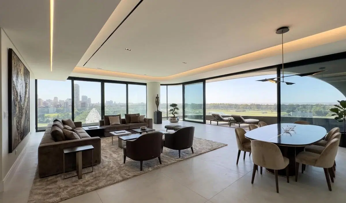 Venta L´Avenue Libertador Zaha Hadid 300m2 4 ambientes 2 cocheras Piso Alto 3