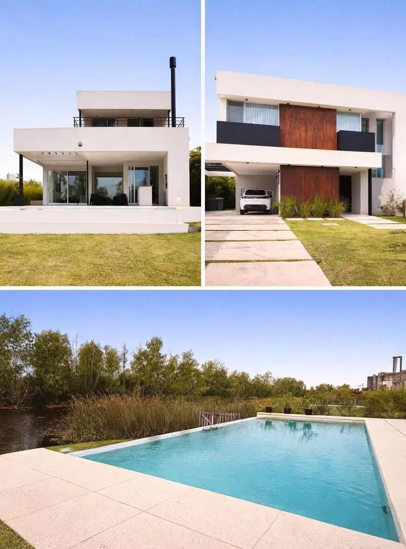 Casa al lago 3 dormitorios mas escritorio en alquiler 5