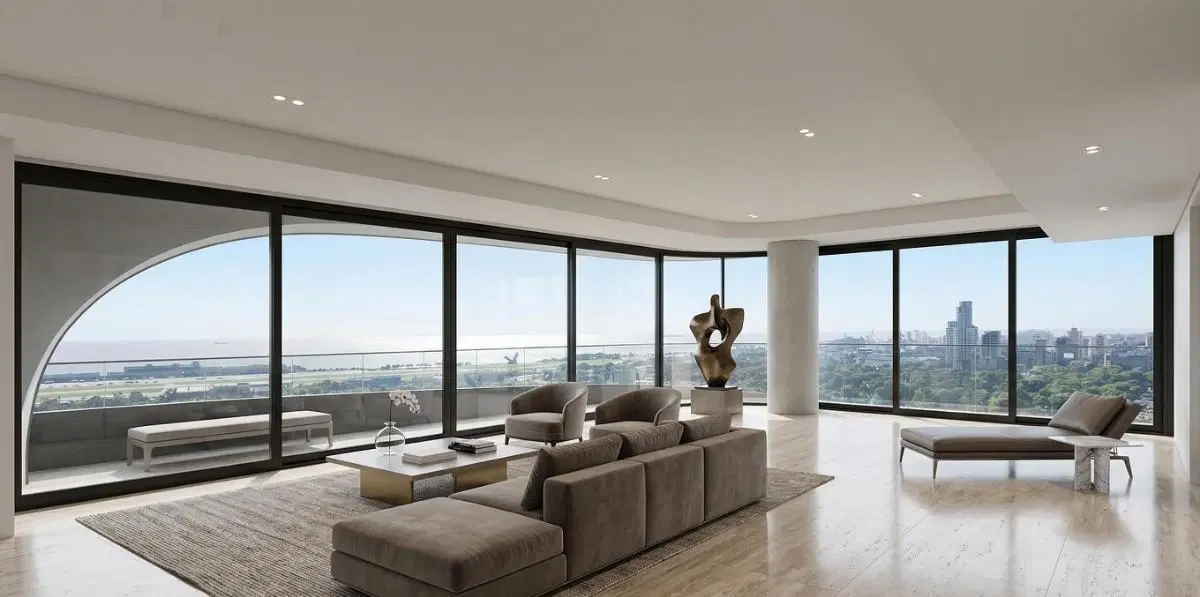 Venta L´Avenue Libertador Zaha Hadid 300m2 2 cocheras Piso Alto 4
