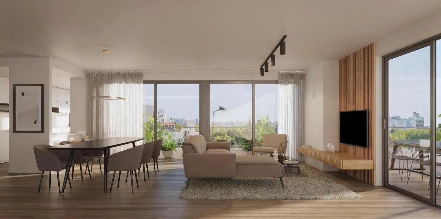 Departamento en venta 4 ambientes dependencia y parrilla en Palermo Chico 4