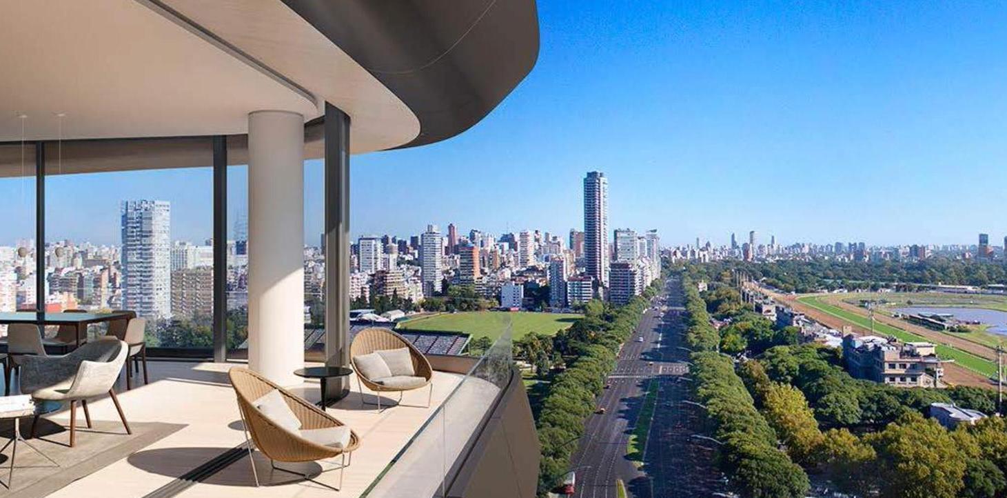 Venta departamento 3 suites 2 cocheras 400m2 Piso Alto L´Avenue Libertador Zaha Hadid