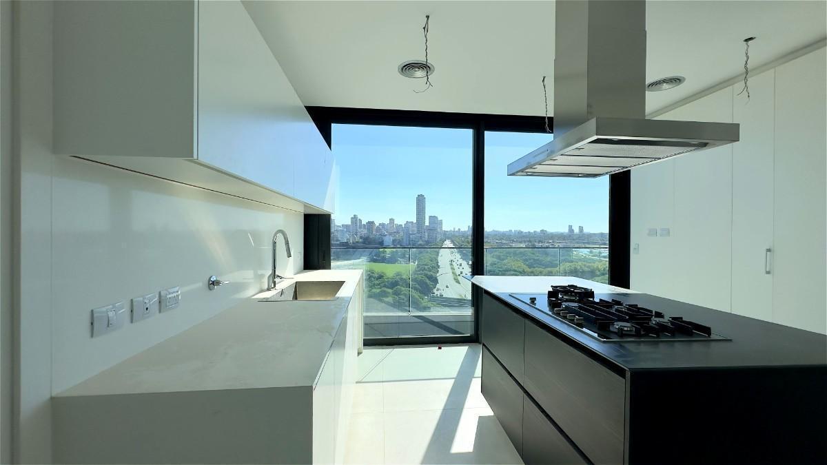 Venta departamento 3 suites 2 cocheras 400m2 Piso Alto L´Avenue Libertador Zaha Hadid