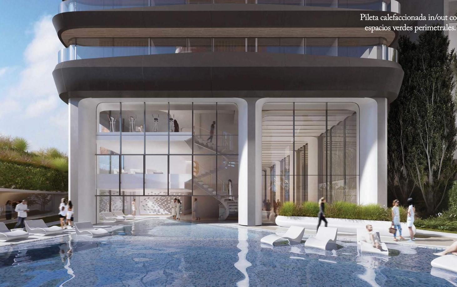 Venta L´Avenue Libertador Zaha Hadid 2 Suites 1 cochera Piso Alto
