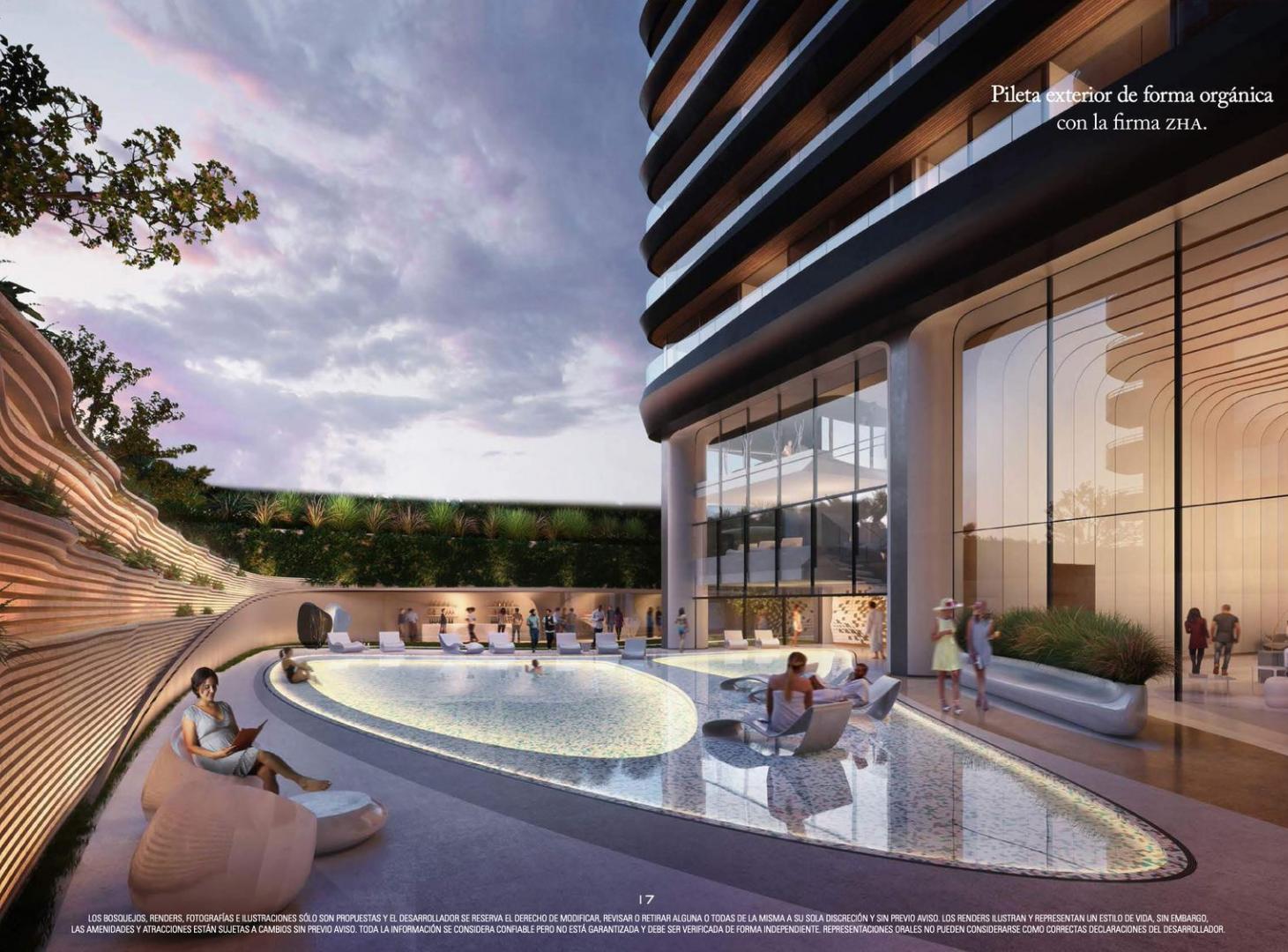 Venta L´Avenue Libertador Zaha Hadid 2 Suites 1 cochera Piso Alto
