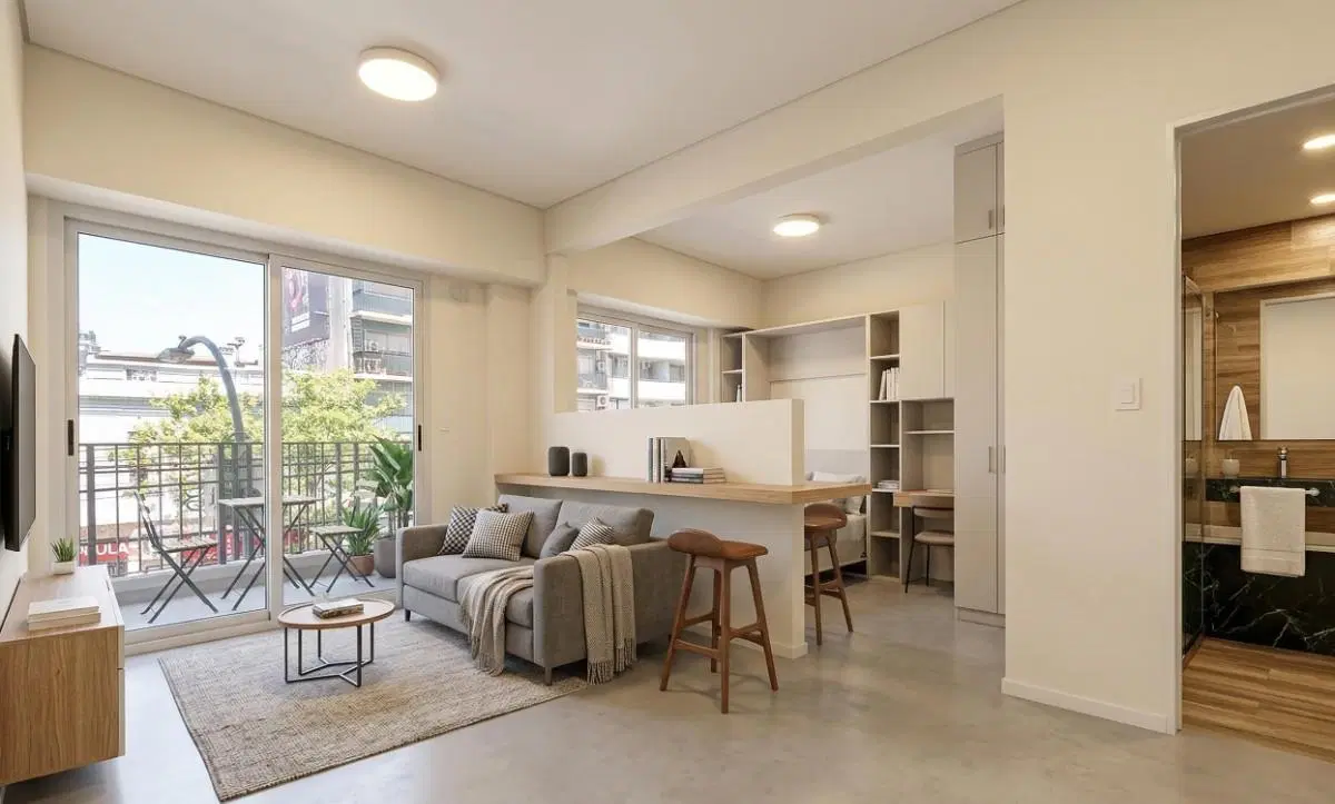 Venta Departamento Mono ambiente Divisible a Estrenar Palermo Inversión 3