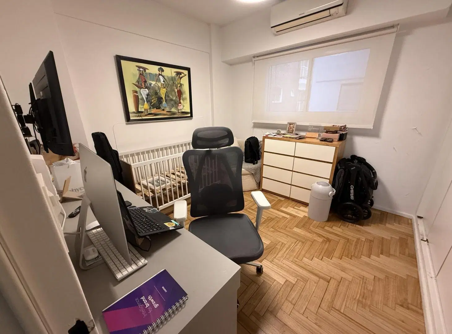 Departamento de 3 ambientes con balcón en venta Las Cañitas 5