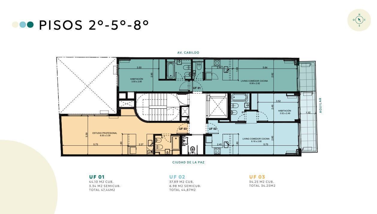 Foto de Venta Departamento 2 ambientes Construcción Colegiales Financiación, imagen 2