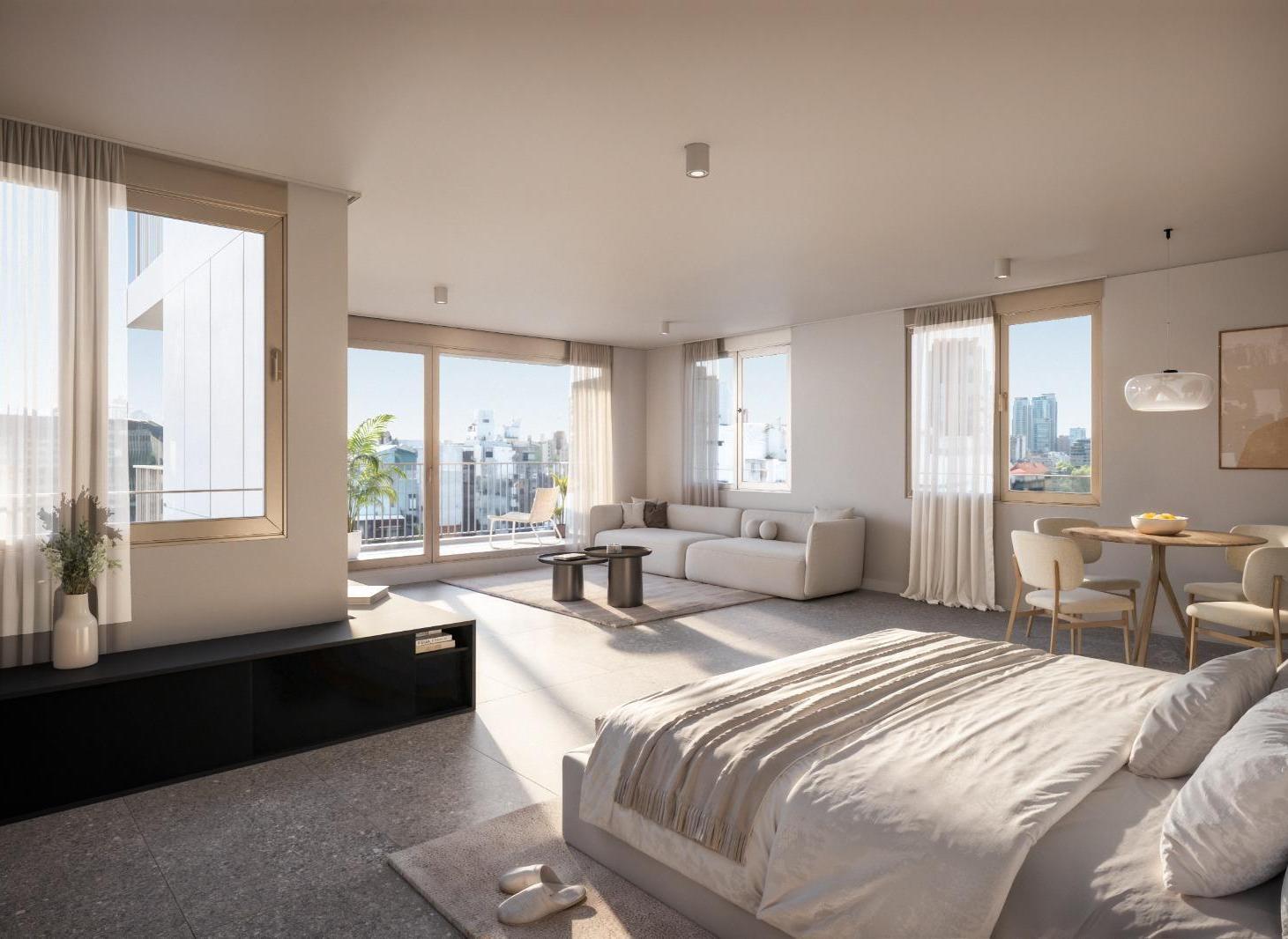 Foto de Venta Departamento de 3 ambientes en Recoleta Orientación Norte Balcón, imagen 3