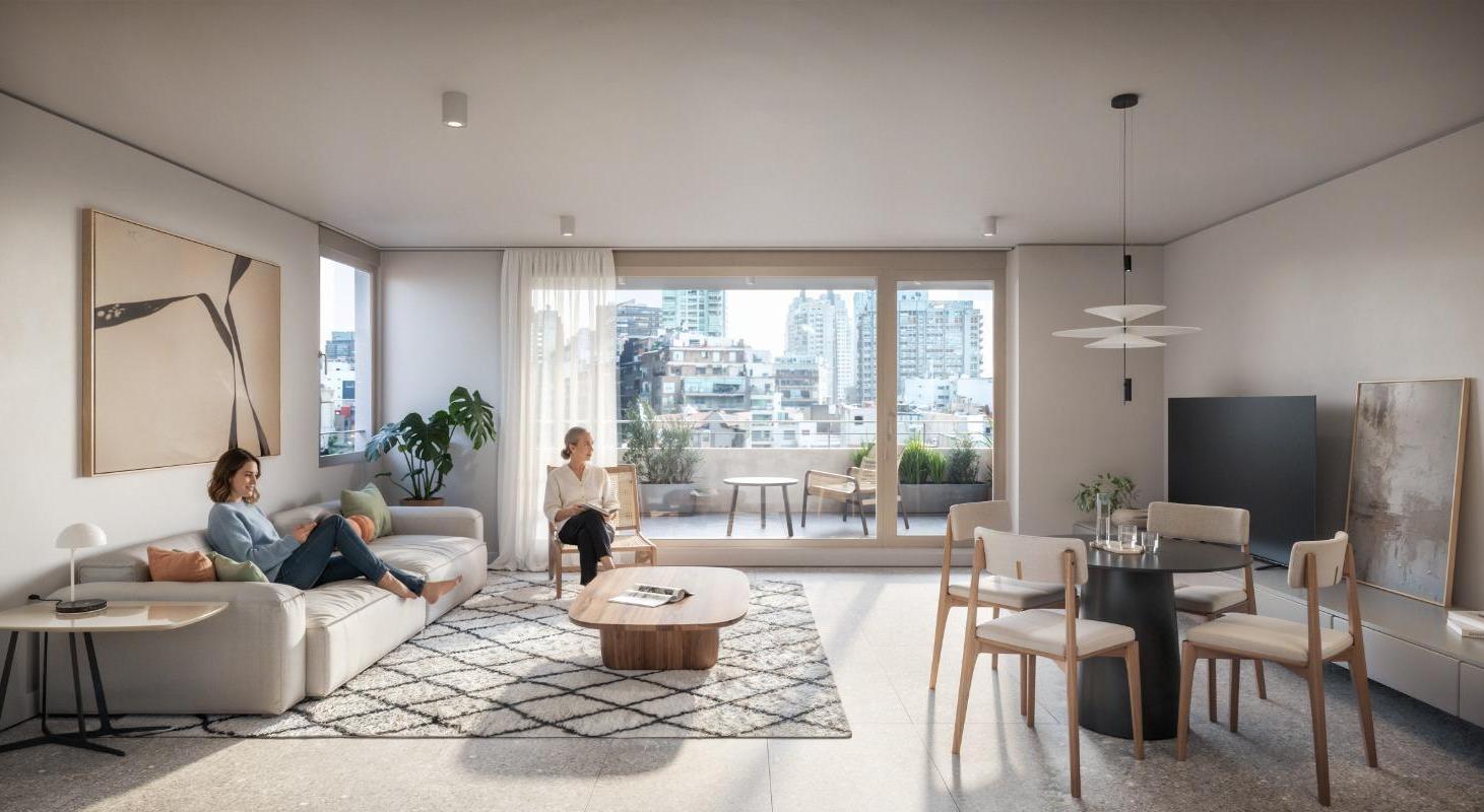 Foto de Venta Departamento de 3 ambientes en Recoleta Orientación Norte Balcón, imagen 1