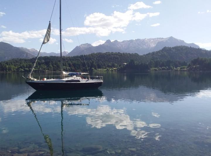 Alquiler temporario Cabaña 3 dormitorios costa de lago Bariloche  Valor T. Baja 4