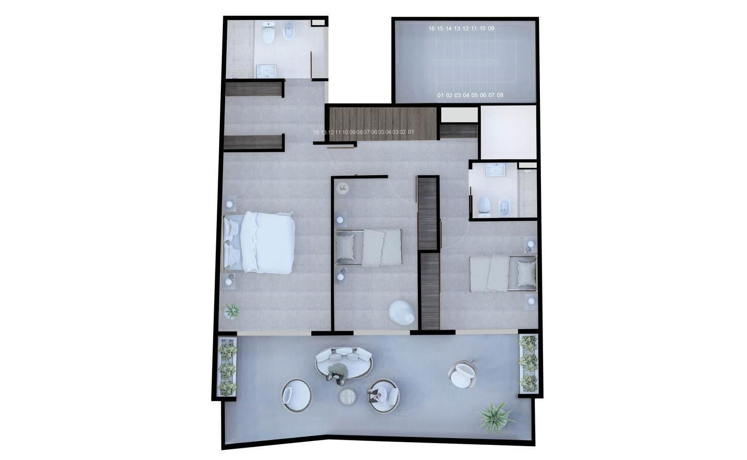Foto de VENTA DEPARTAMENTO DUPLEX EN 3 PLANTAS, 4 AMB. CON BALCÓN, TERRAZA Y, imagen 1