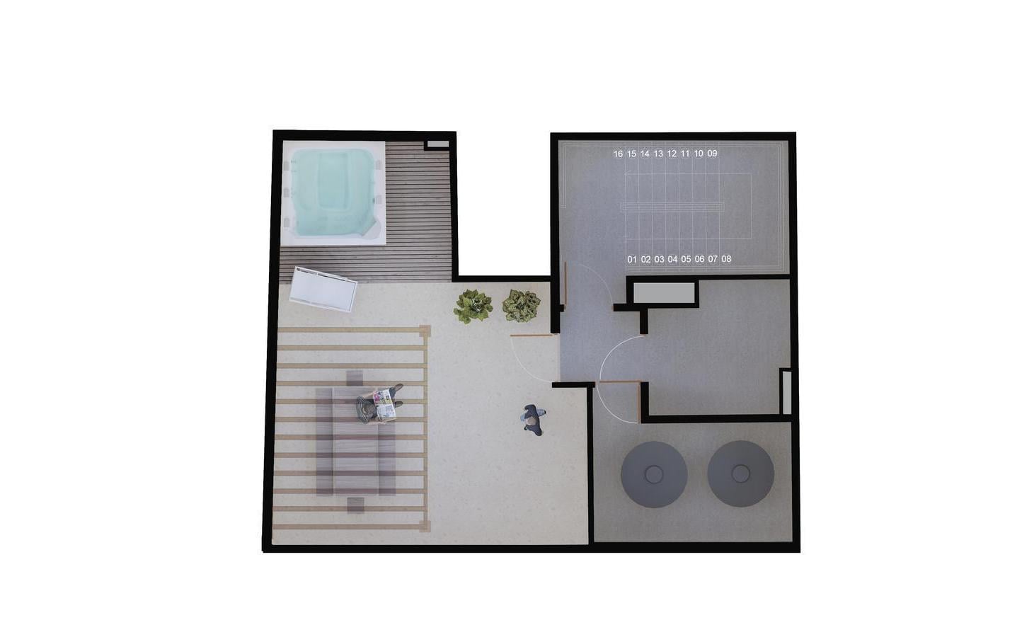 Foto de VENTA DEPARTAMENTO DUPLEX EN 3 PLANTAS, 4 AMB. CON BALCÓN, TERRAZA Y, imagen 2