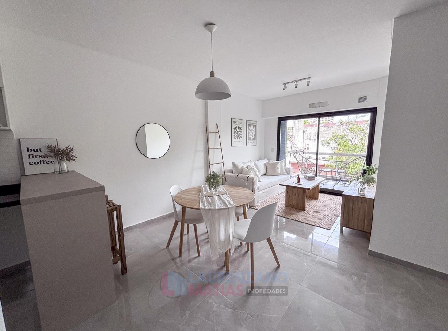 Foto de VENTA PISO UNICO 2 AMBIENTES CON BALCÓN ATERRAZADO, TERRAZA Y PARRILLA, imagen 3