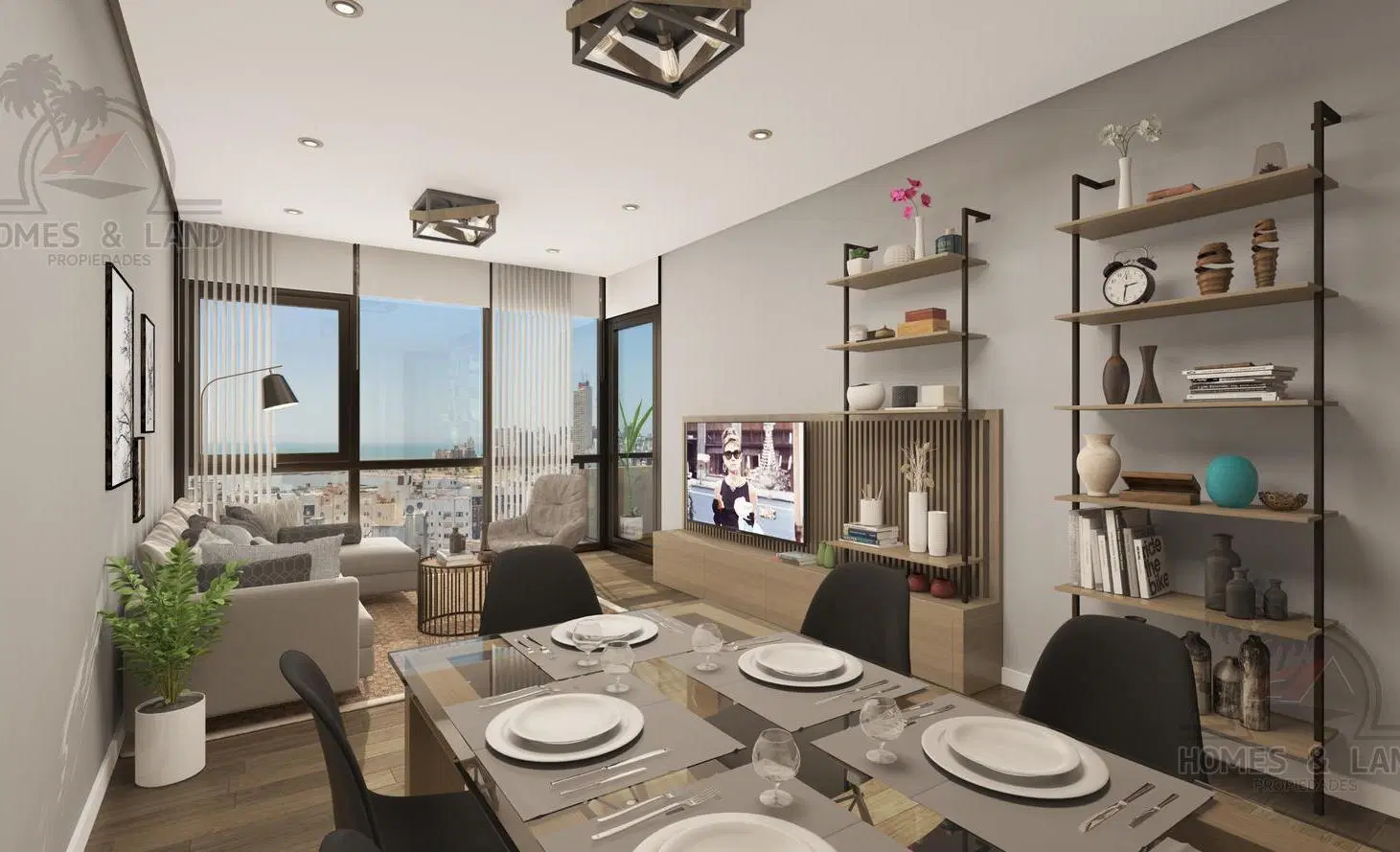 Departamento a estrenar de 2 ambientes en lo mas nuevo del centro !! 5