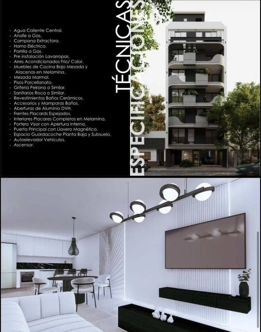 LINIERS. PIERES 800. SEMIPISO 3 AMB FRENTE BALCON "" EN CONSTRUCCION " 1