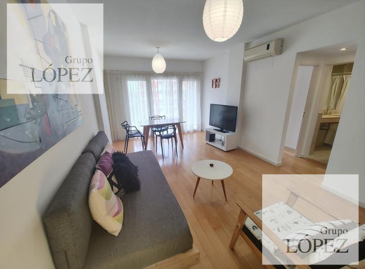 Alquiler con muebles depto. 2 ambientes Vicente López con balcón cochera amenities 2