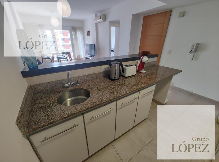 Alquiler con muebles depto. 2 ambientes Vicente López con balcón cochera amenities 4