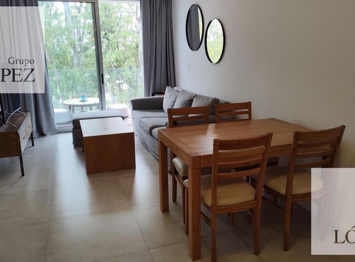 Alquiler Departamento 2 ambientes Amoblado Puerto de Olivos con Vista al rio 5