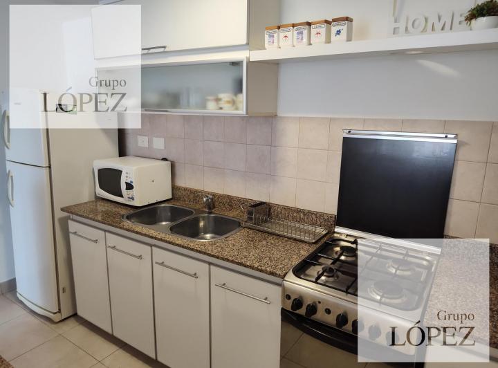 Alquiler con muebles depto. 2 ambientes Vicente López con balcón cochera amenities 5