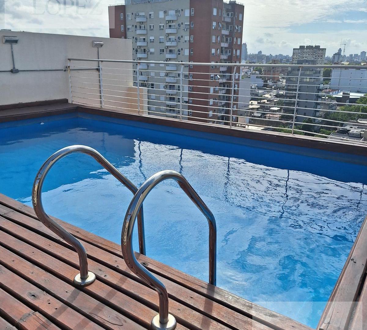 Alquiler departamento Amoblado en Palermo con Balcón y Piscina