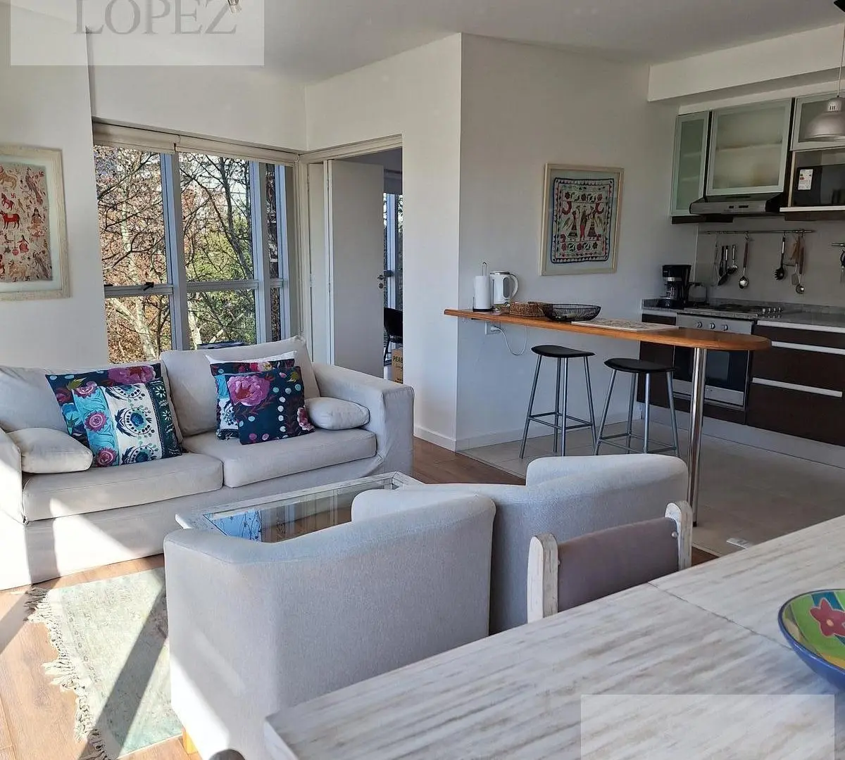 Alquiler Temporario – Departamento 3 Ambientes en Vicente López al Río con Amenities 4
