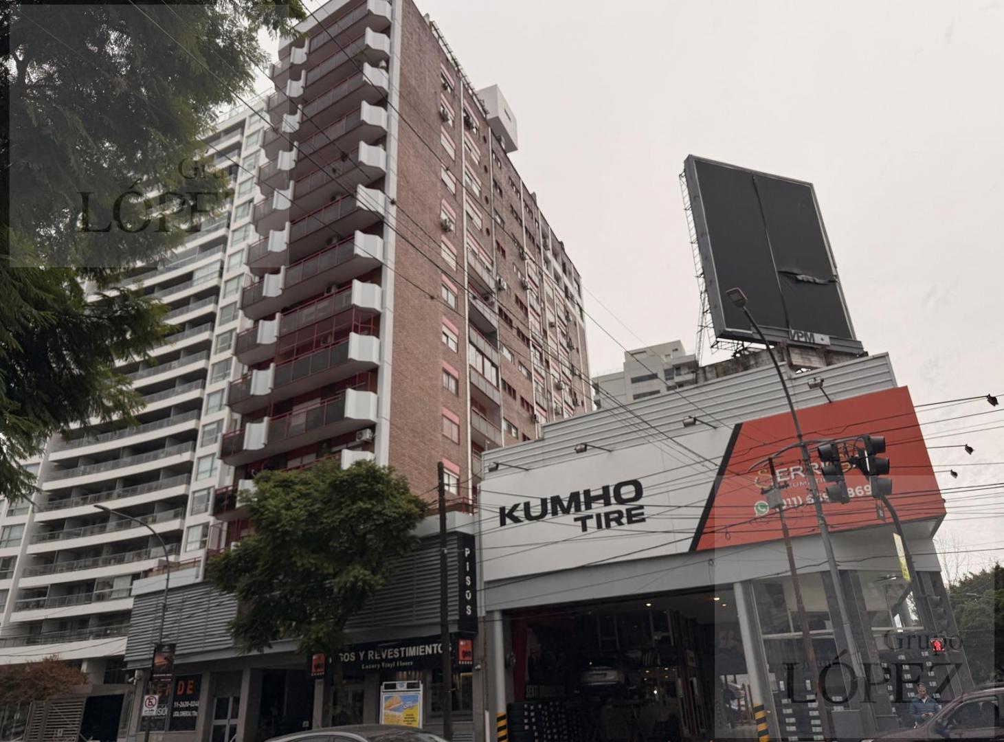 Departamento VICENTE LOPEZ, 2 AMBIENTES, PATIO.