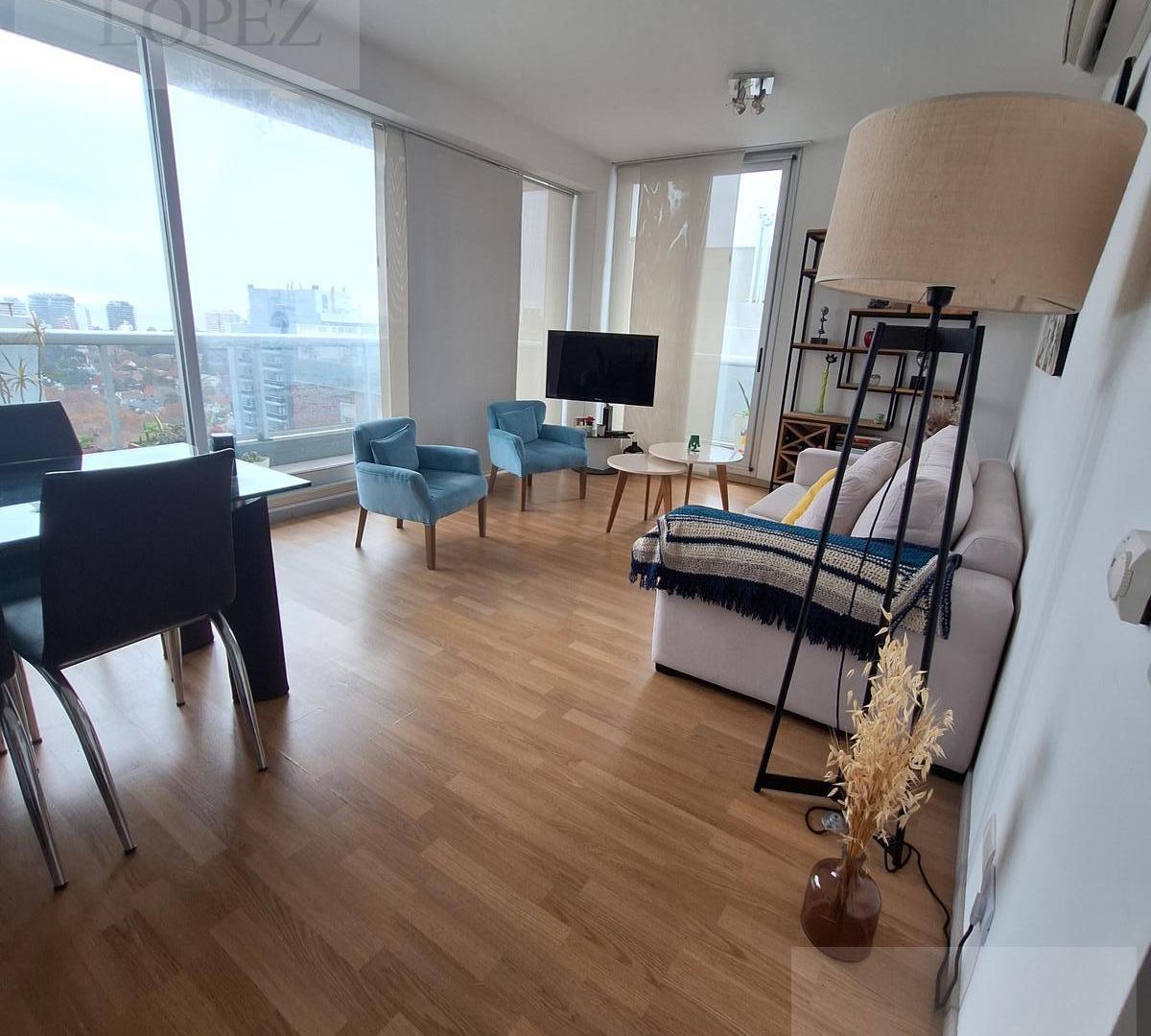 Alquiler Departamento  Vicente López de 3 ambientes con balcón corrido, cochera y amenities.
