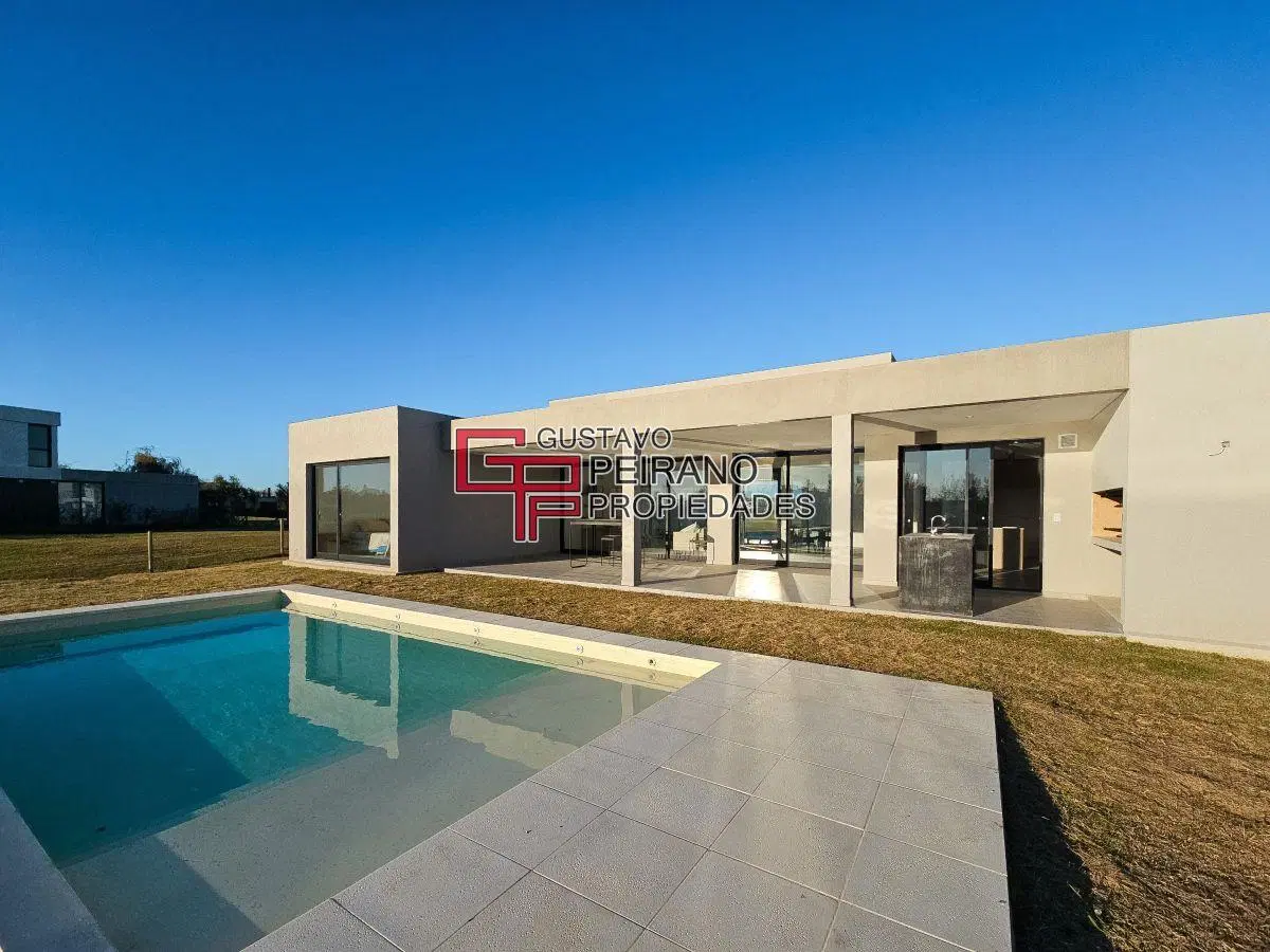 Casa En Venta Al Río En Una Planta, Barrio Cerrado El Naudir, Escobar. 4