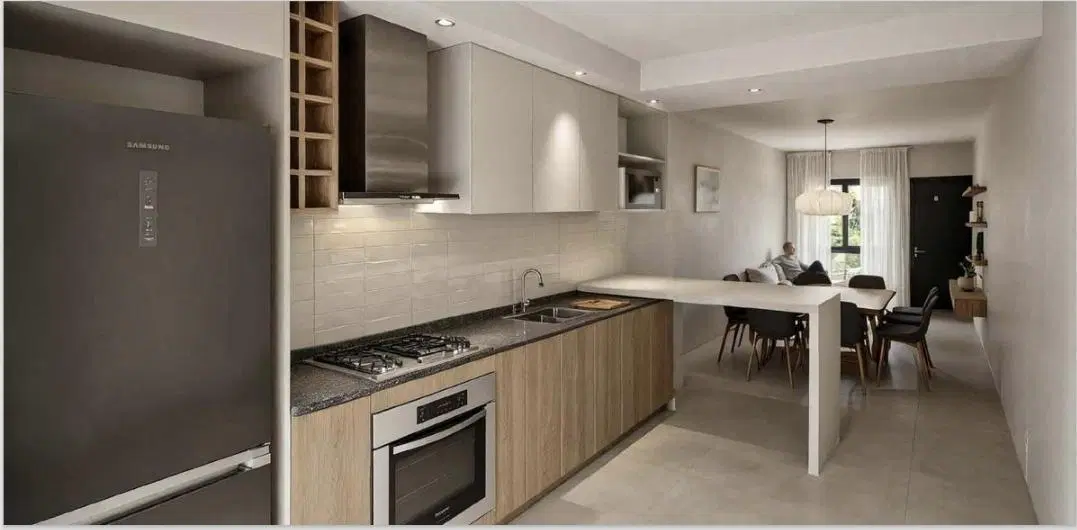 Duplex en Venta en Quebrada de Manantiales. 2 dormitorios en PB 8