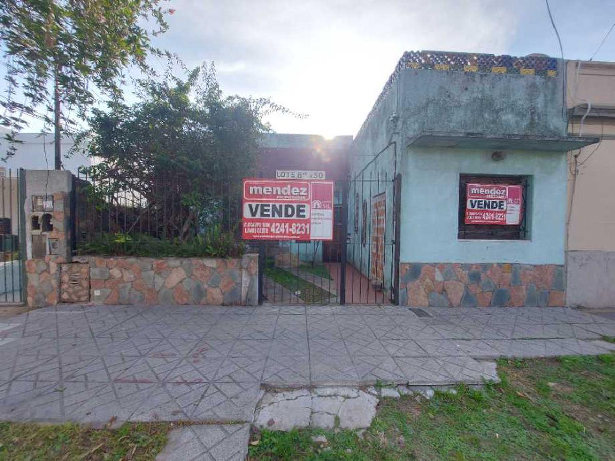 LOTE DE 8,66 X 50 MTS CON 2 UNIDADES A REFACCIONAR O DEMOLER