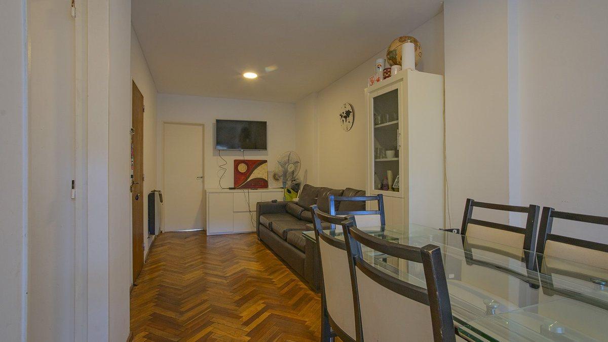 DEPARTAMENTO 1 DORMITORIO FRENTE CON DOS BALCONES