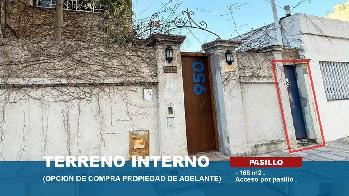 TERRENO INTERNO EN VENTA BARRIO ARROYITO 4