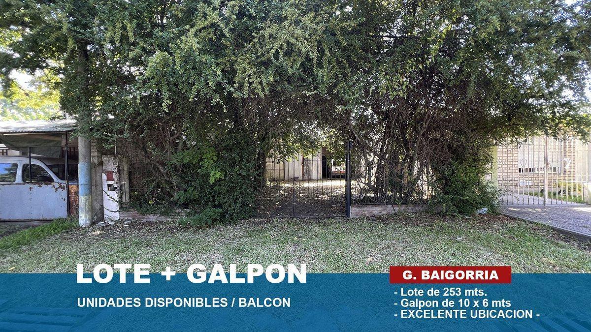 Foto de LOTE MAS GALPON EN VENTA - GRANADERO BAIGORRIA, imagen 5