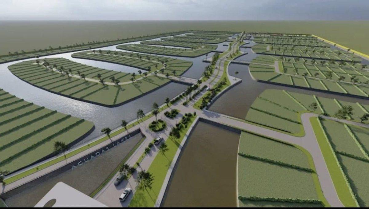Foto de Venta Terreno Funes lakes lote 58 isla F, imagen 1