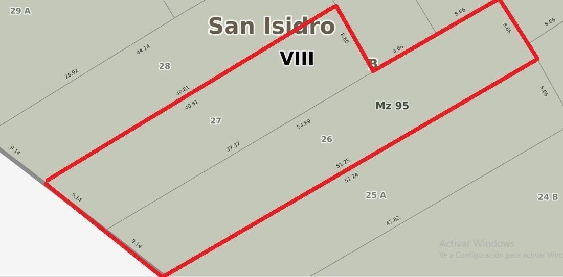 Terreno en Venta ubicado en Beccar, San Isidro, G.B.A. Zona Norte