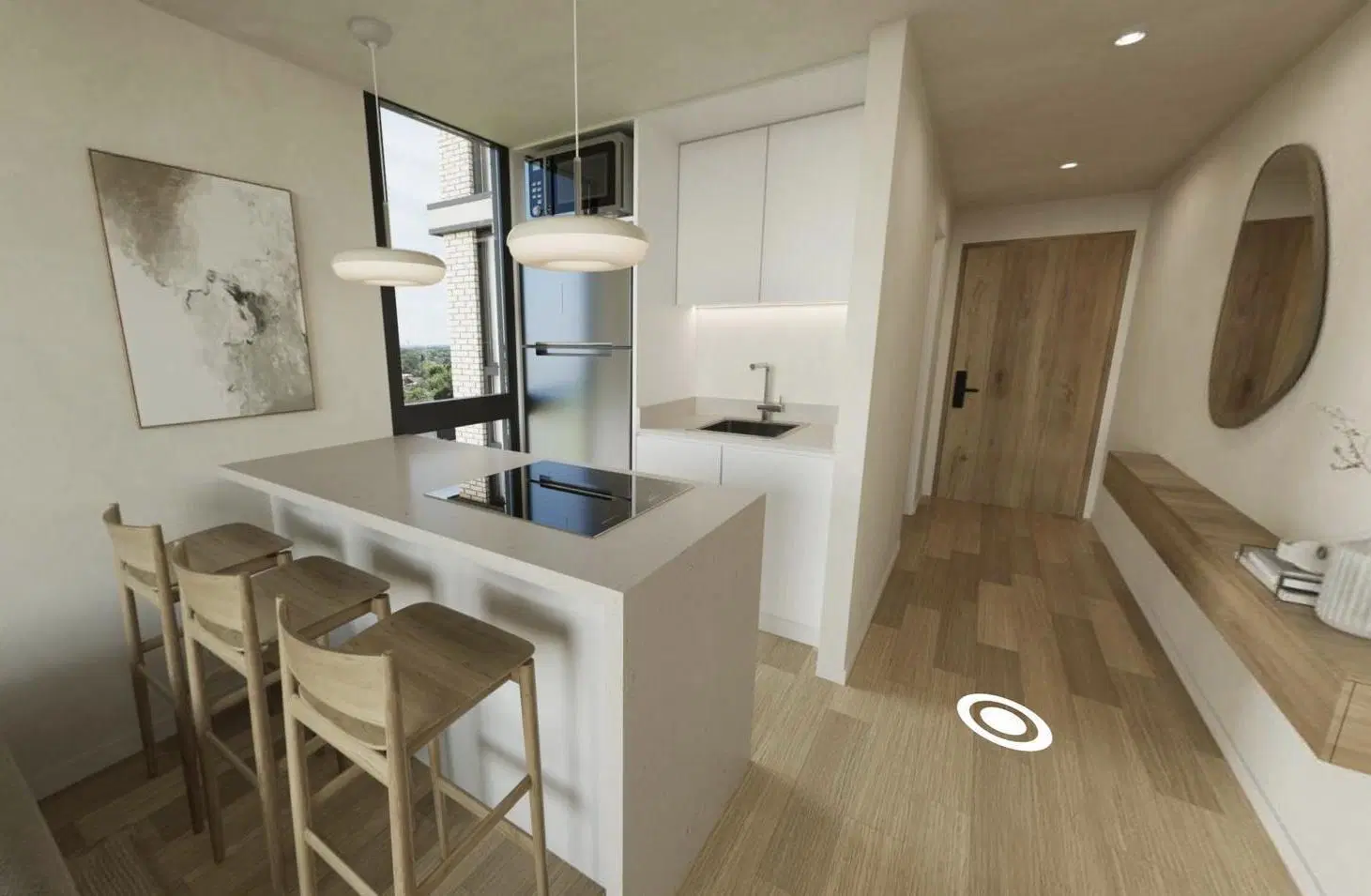 En Venta 2 Amb. en Pozo- Oportunidad Palermo Soho 3
