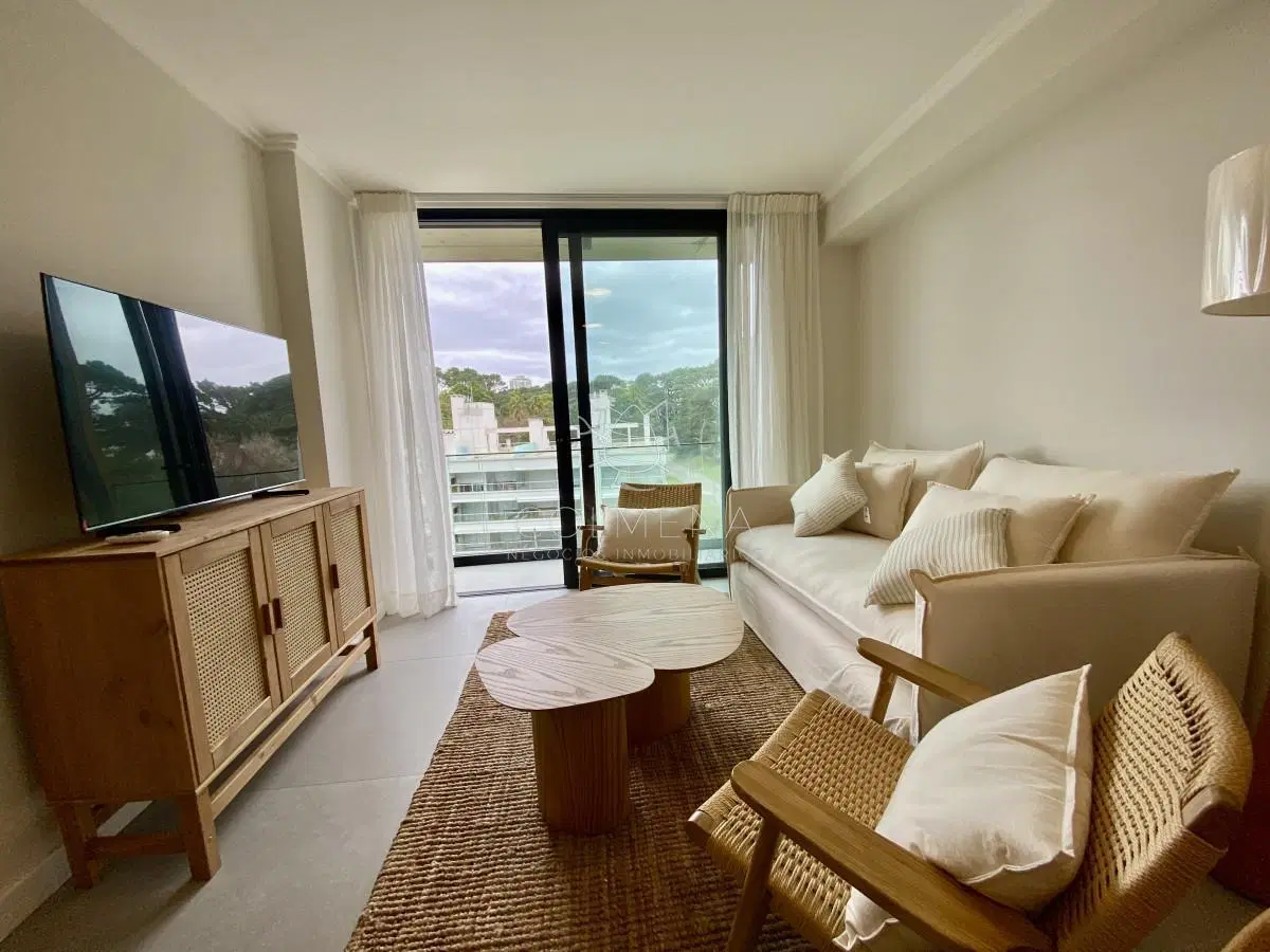 Alquiler Apartamento 2 dormitorios frente al mar en playa mansa 4