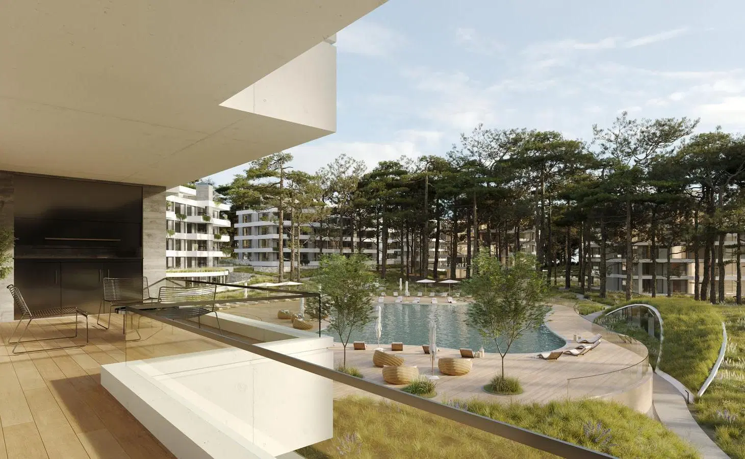Departamento dos ambientes en venta en Pinamar 1