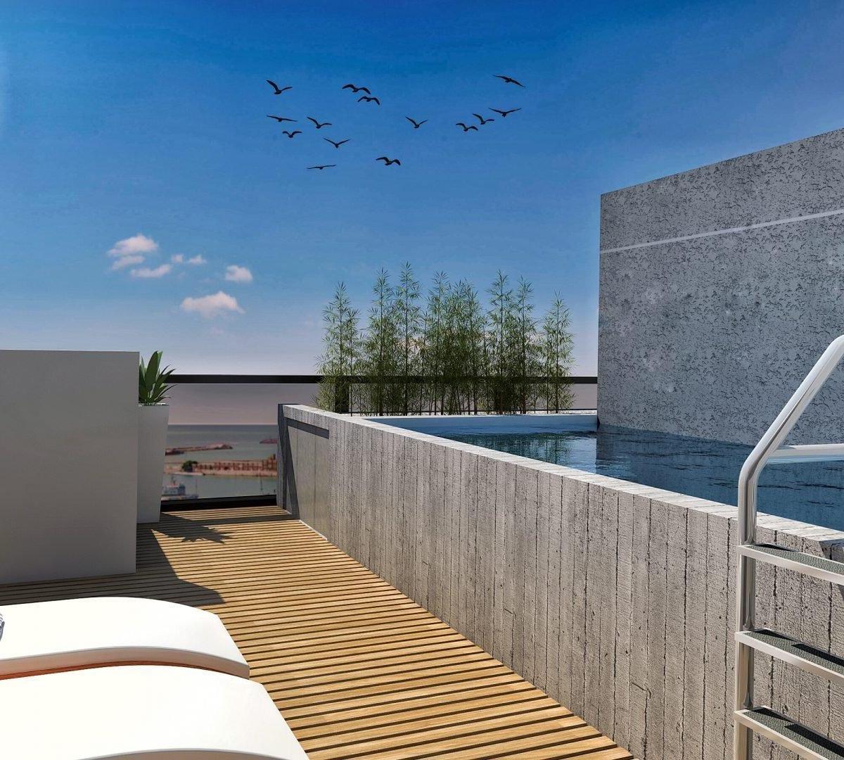 Venta en Pozo de Departamentos con Vista Al Mar Z/alem 2