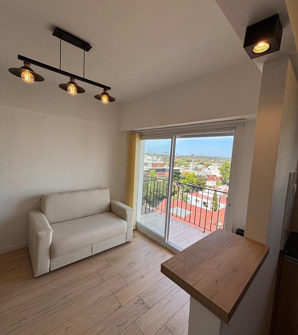 MODERNO DEPARTAMENTO DE AMBIENTE INTEGRADO ZONA PASEO ALDREY