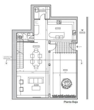 Foto de Casa de pasillo + pileta + patio de uso exclusivo + iluminación natural, imagen 2