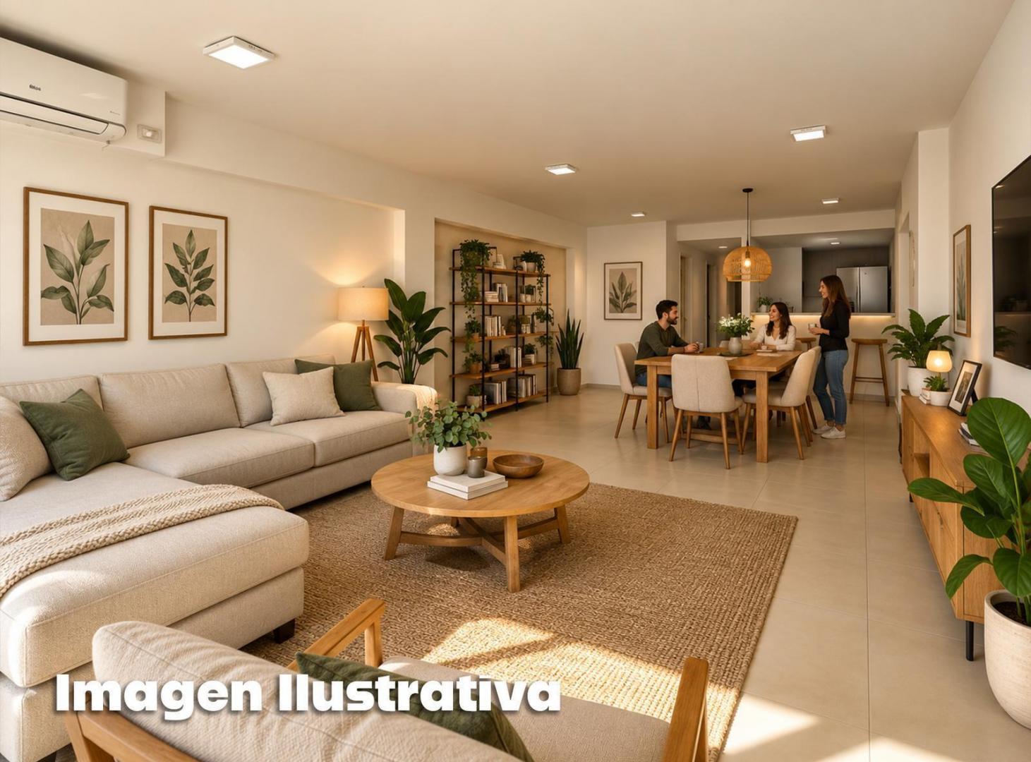 Foto de Departamento de Dos Dormitorios Piso 3 Vista despejada Frente a la Casa, imagen 5