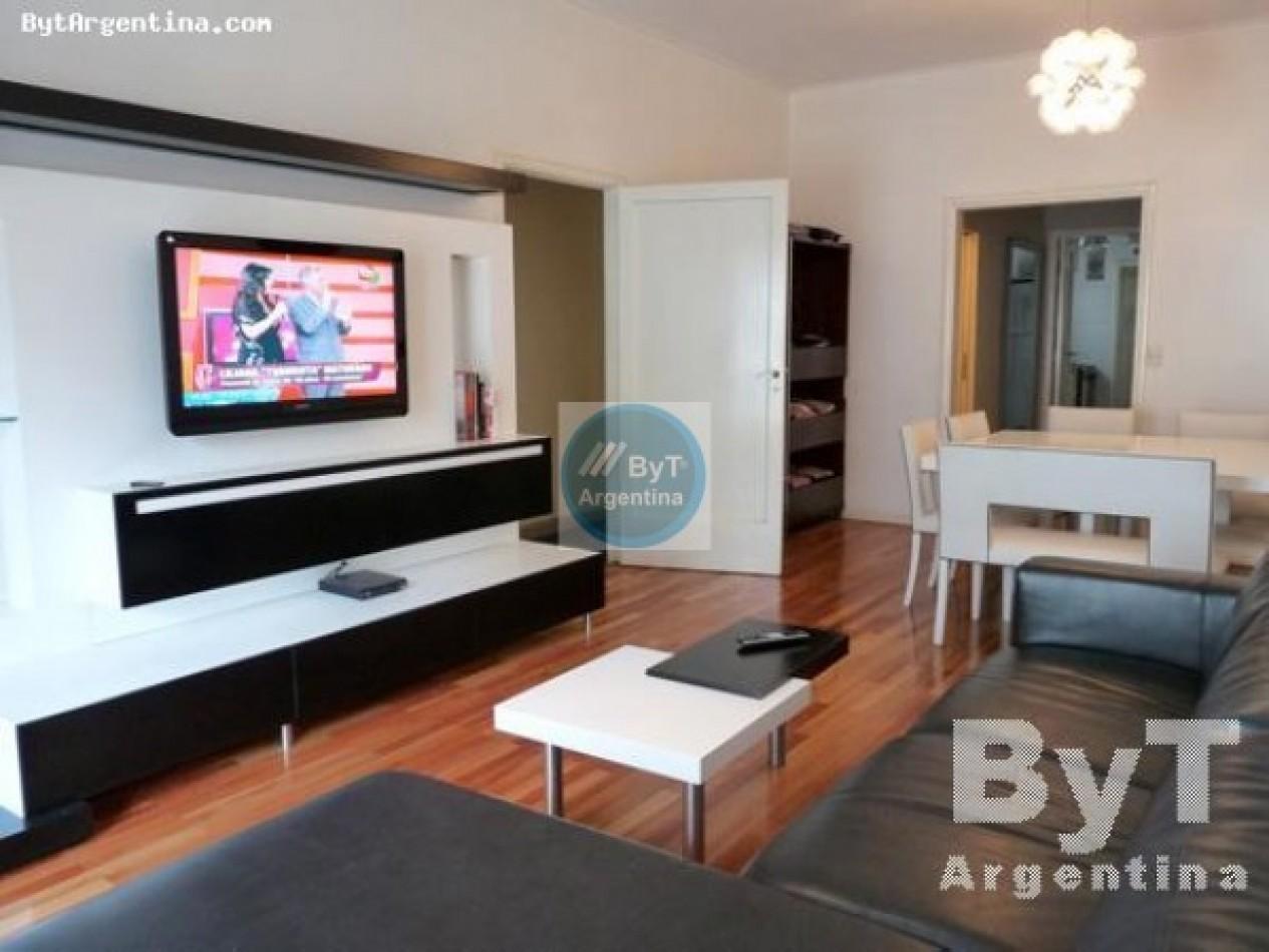 Departamento en alquiler de 3 Ambientes en Recoleta con Balcon | Muy Luminoso | Arenales al 2000