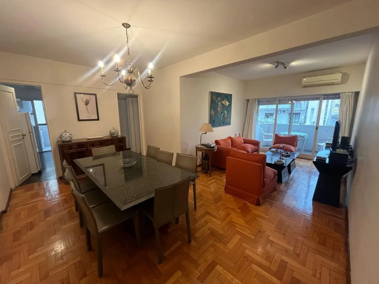 Departamento 3 Ambientes en Barrio Norte | Riobamba y Av. Santa Fe | Ubicacion Premium + Silencio y 5